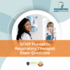 QCHP Prometric Respiratory Therapist Exam Questions